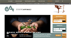 Desktop Screenshot of essereanimali.org